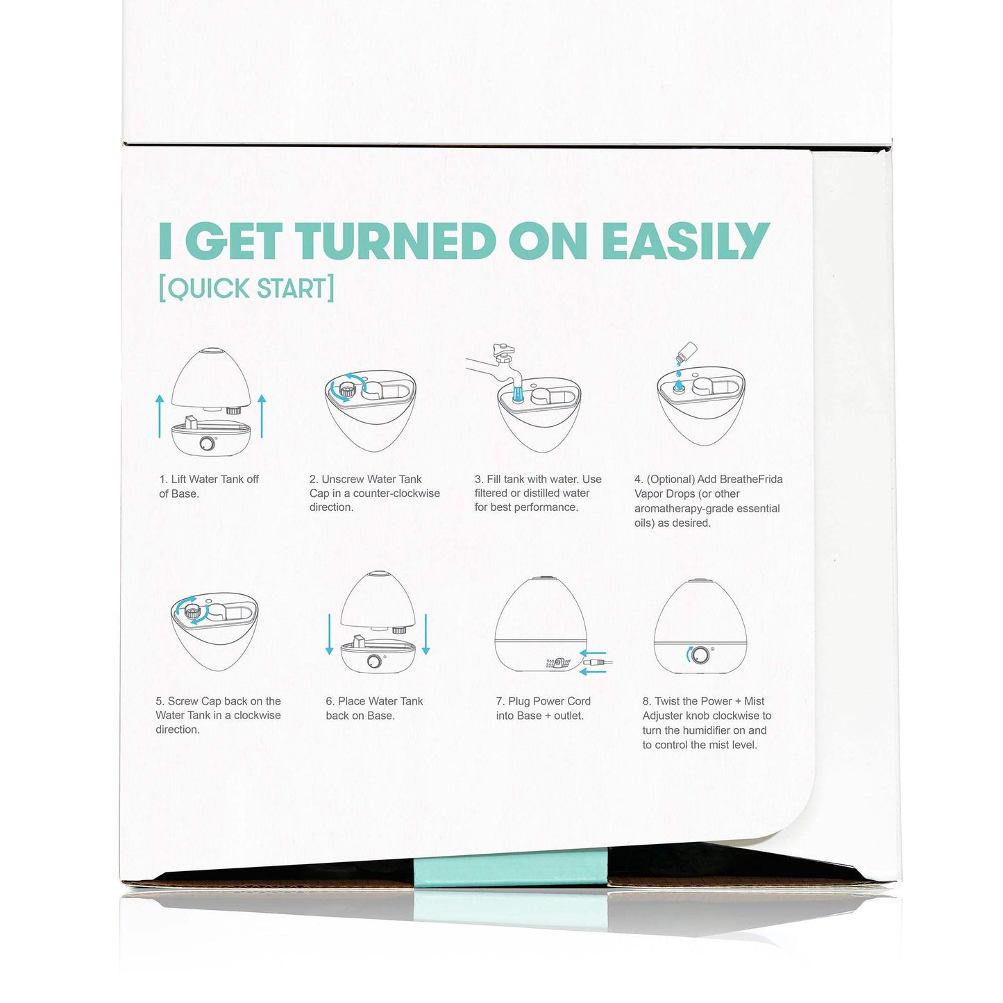 BreatheFrida the 3-IN-1 HUMIDIFIER, DIFFUSER + NIGHTLIGHT