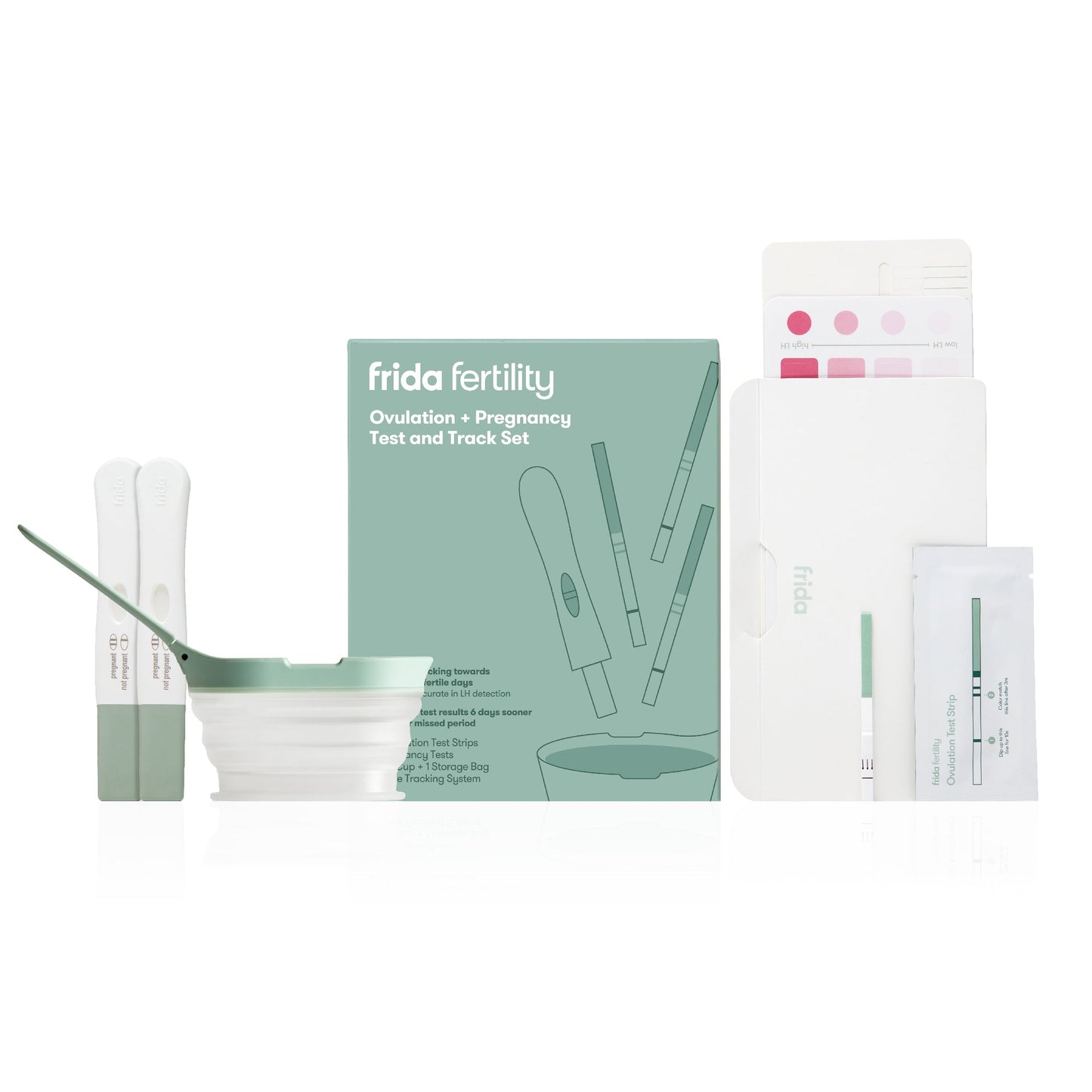 Ovulation and Pregnancy Test + Track Set