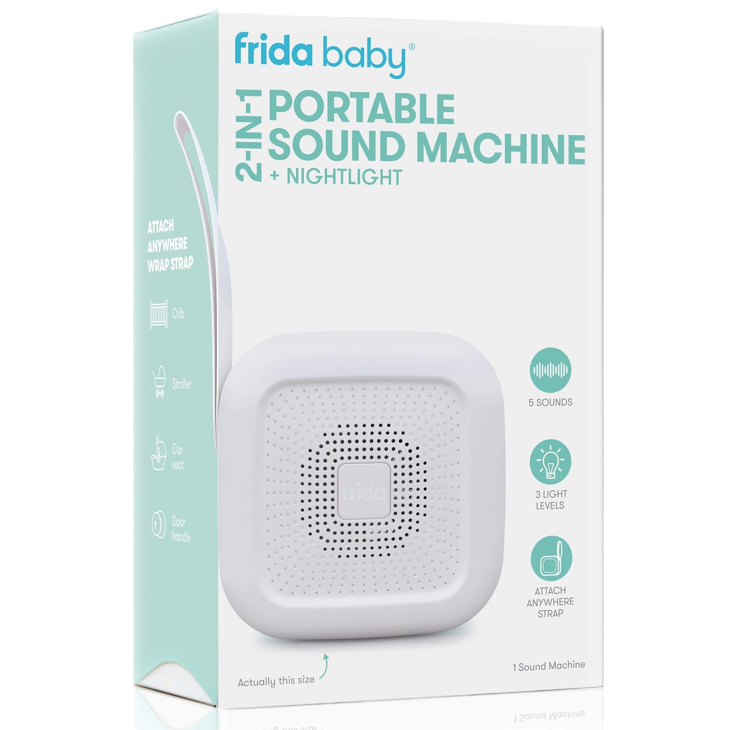 2-in-1 Portable Sound Machine + Nightlight