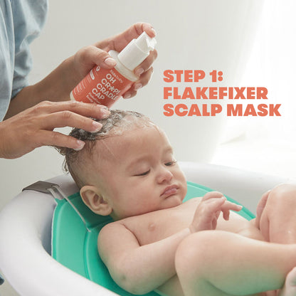 Oh Cr*p! Cradle Cap Flake Fixer Scalp Spray + Scalp Mask Duo