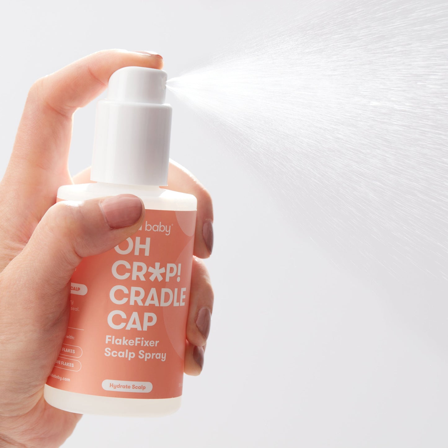 Oh Cr*p! Cradle Cap Flake Fixer Scalp Spray + Scalp Mask Duo