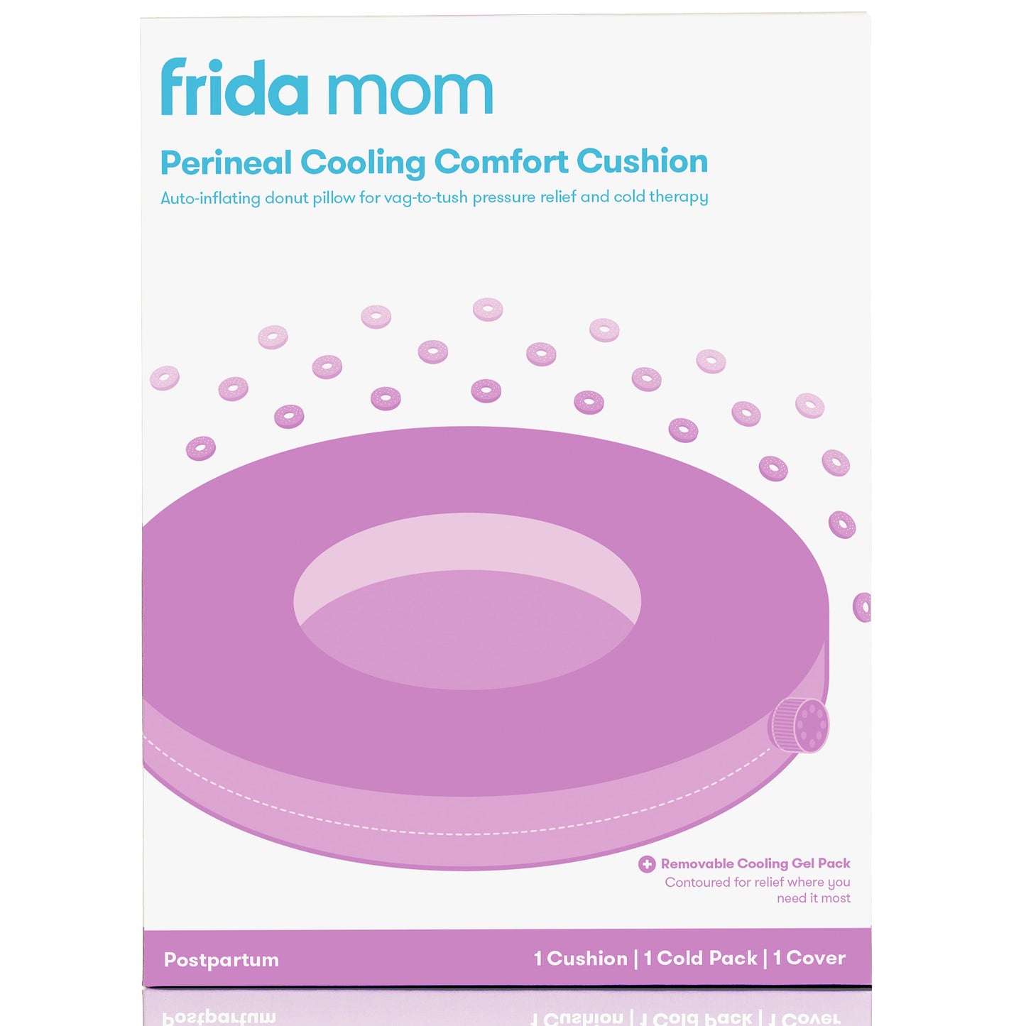 Portable Perineal Cooling Comfort Cushion for Hemorrhoids