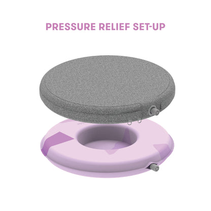 Portable Perineal Cooling Comfort Cushion for Hemorrhoids